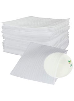 Generic Cushion Foam Pouches Packing, 50Pcs Anti-Static Foam Wrap Pouches Packing Cushioning Supplies for Packing Shipping Box, Protecting Dishes Porcelain Glasses Plates Fragile Items(25x25cm)  - Image 1