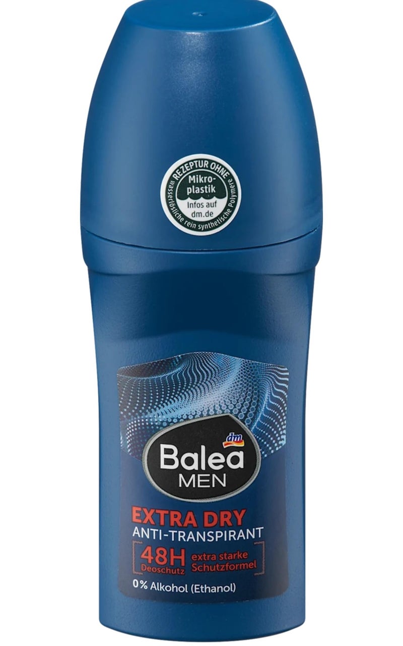 Balea MEN Deo Roll On Antitranspirant extra dry, 50 ml