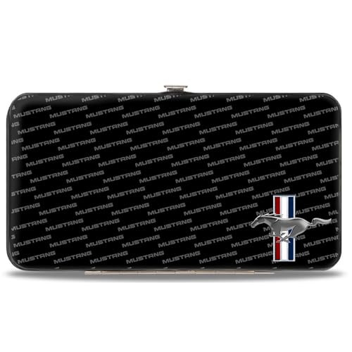 Buckle Down Buckle-Down Women's Buckle-Down Hinge Wallet - Mustang, 7" x 4" - Image 2