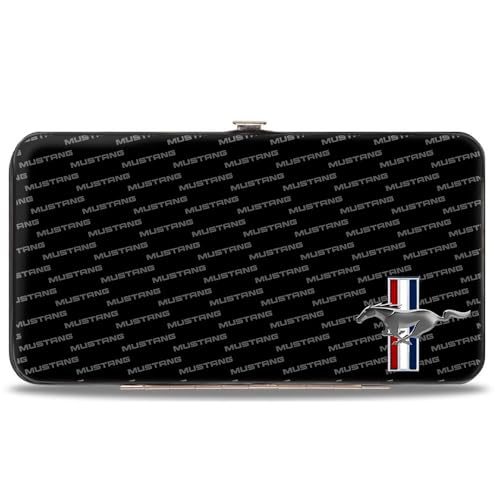 Buckle Down Buckle-Down Women's Buckle-Down Hinge Wallet - Mustang, 7" x 4" - Image 1