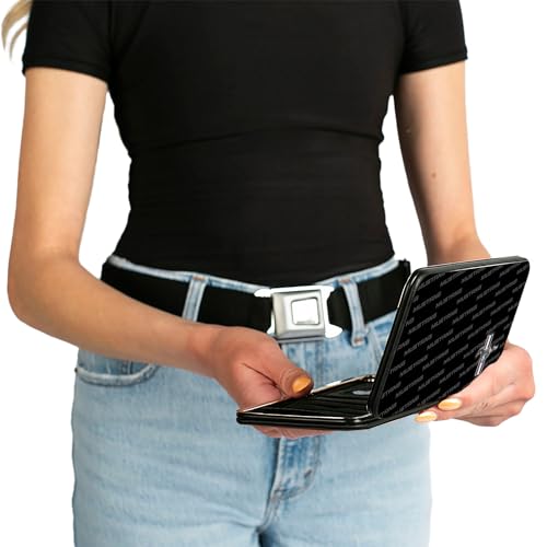 Buckle Down Buckle-Down Women's Buckle-Down Hinge Wallet - Mustang, 7" x 4" - Image 4
