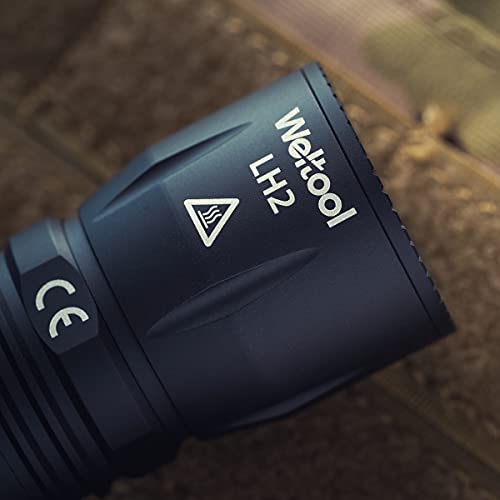 Weltool LH2 High Density Infrared LED Light Head,Single Mode, Throwing Beam Weapon Light Head W35, W65, BB3, BB6 Light Body and Surefire M600DF Body (Black) - Image 4