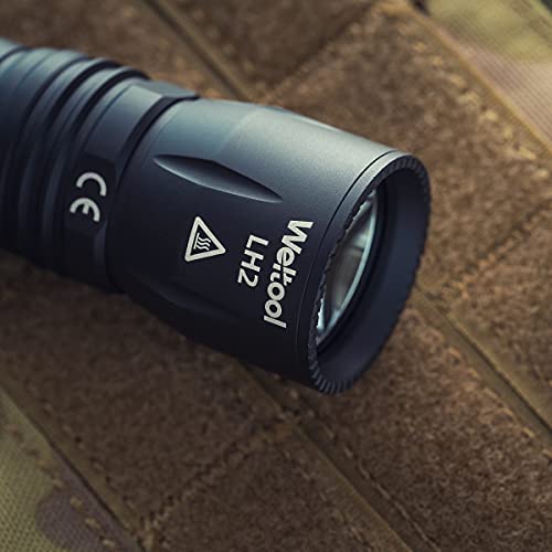 Weltool LH2 High Density Infrared LED Light Head,Single Mode, Throwing Beam Weapon Light Head W35, W65, BB3, BB6 Light Body and Surefire M600DF Body (Black) - Image 3