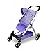 Anivia Baby Doll Stroller for 18 inches American Girl Dolls with Multi Function DA422PURPLE - Image 4