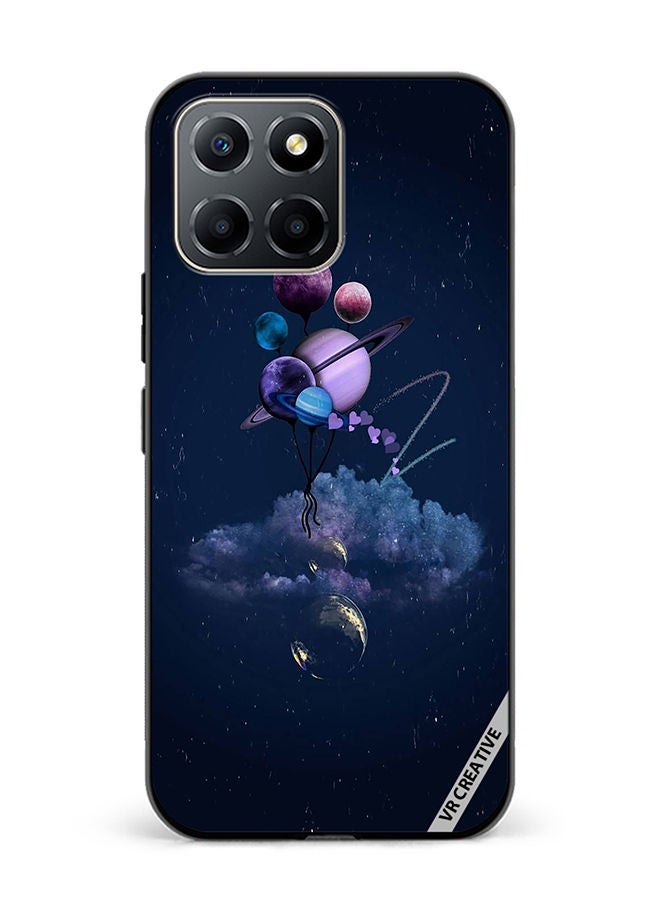 VR CREATIVE Protective Case Cover For Honor X6 Galaxy Design Multicolour - Image 1