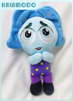 HALAMODO Inside Out Big - Eyed Moo Q - version Plush Toy - A Sweet and Thoughtful Item for Birthday Giving, Perfect for Decorating Bedroom, Living Room, and Desk Areas, and an Office Relaxation Essential 25cm  - Image 2