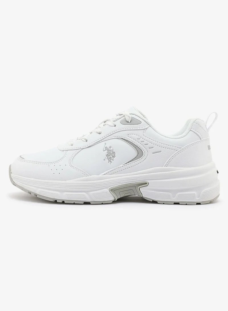 U.S. Polo Assn. Women’s White ROX GLB 6FX Chunky Sneakers – Stylish Everyday Platform Shoes for Women - Image 3