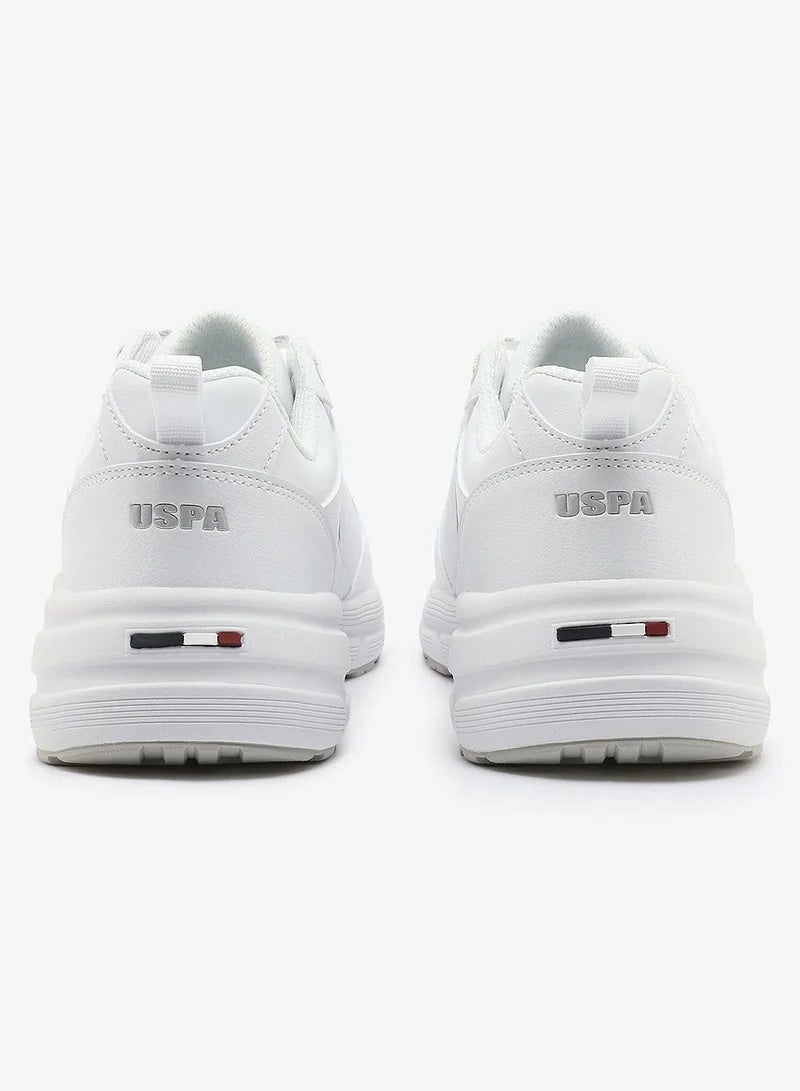 U.S. Polo Assn. Women’s White ROX GLB 6FX Chunky Sneakers – Stylish Everyday Platform Shoes for Women - Image 5
