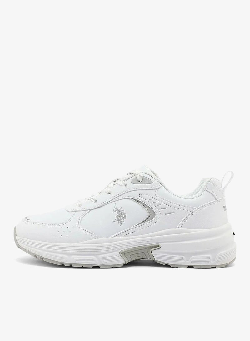 U.S. Polo Assn. Women’s White ROX GLB 6FX Chunky Sneakers – Stylish Everyday Platform Shoes for Women - Image 3