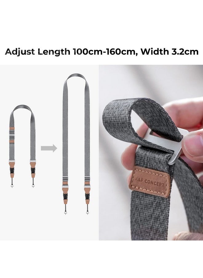 K&F Concept Neck Lanyard Strap For Dji Rc/Dji Rc Pro/Dji Rc 2 Smart Controller, Adjustable Shoulder Tape Band Compatible With Dji Mini 4 Pro/Mini 3 Pro/Mavic 3 Pro Cine/Air 2S/Air 3 Remote Controller  - Image 5