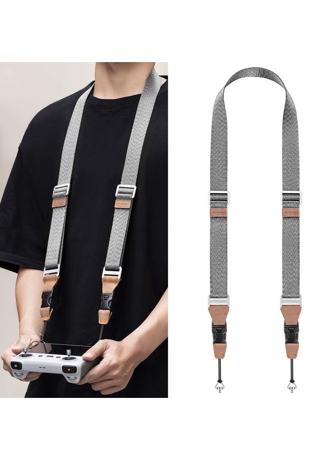 K&F Concept Neck Lanyard Strap For Dji Rc/Dji Rc Pro/Dji Rc 2 Smart Controller, Adjustable Shoulder Tape Band Compatible With Dji Mini 4 Pro/Mini 3 Pro/Mavic 3 Pro Cine/Air 2S/Air 3 Remote Controller  - Image 2