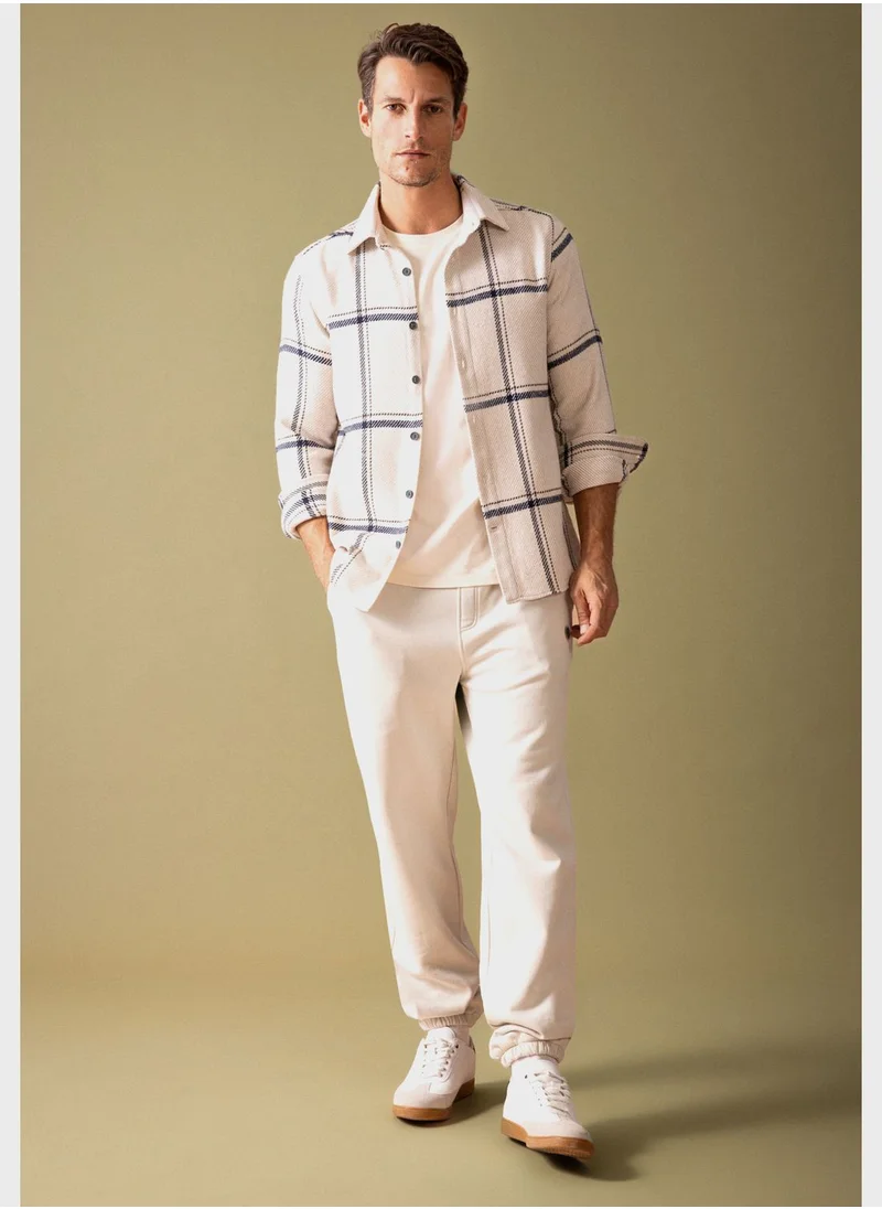 DeFacto Checked Regular Fit Shirt