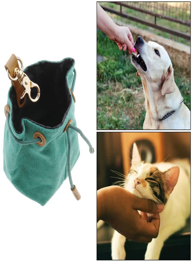 كريت آيديا حقيبة مكافآت الكلاب سهلة التنظيف، حقيبة تدريب مزودة بمشبك ورباط، حقيبة طعام للحيوانات الأليفة، مثالية لتدريب الكلاب والأنشطة الخارجية والمشي، صديقة للبيئة. - Image 4