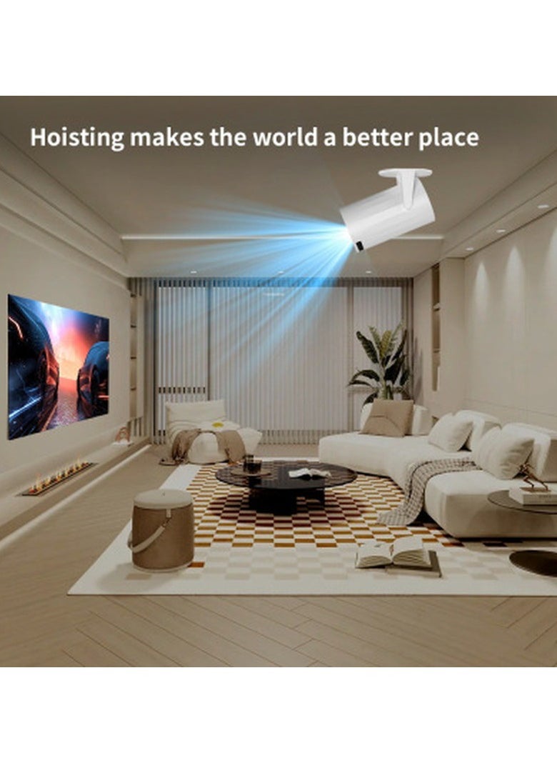 Generic - Smart Mini Projector 5G WIFI, Support 4K, Big Screen Experience with Premium 360 Sound Bluetooth Movie Projector Compatible With Android - Image 1