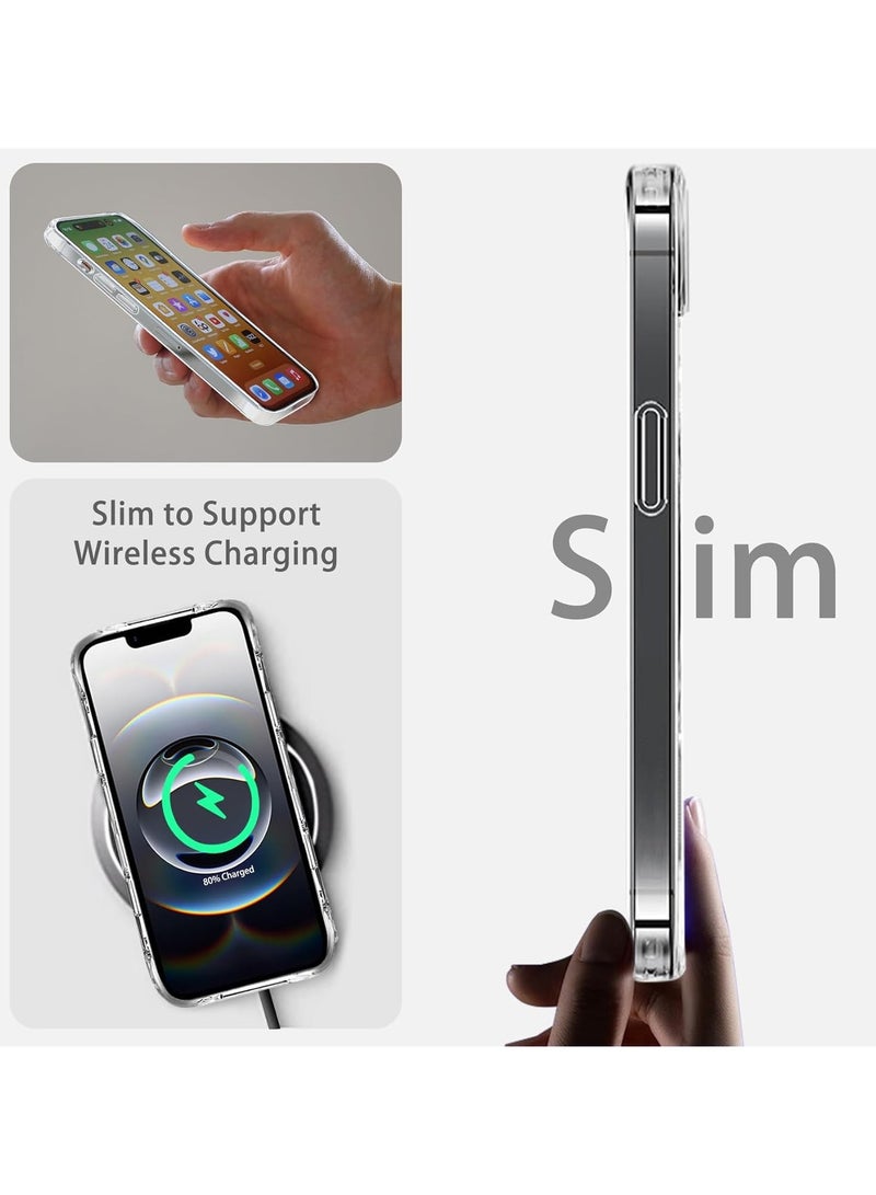 Case for iPhone 16E Clear Soft Flexible TPU Shockproof Transparent flexible Back Cover Case designed for iPhone 16E - Image 3