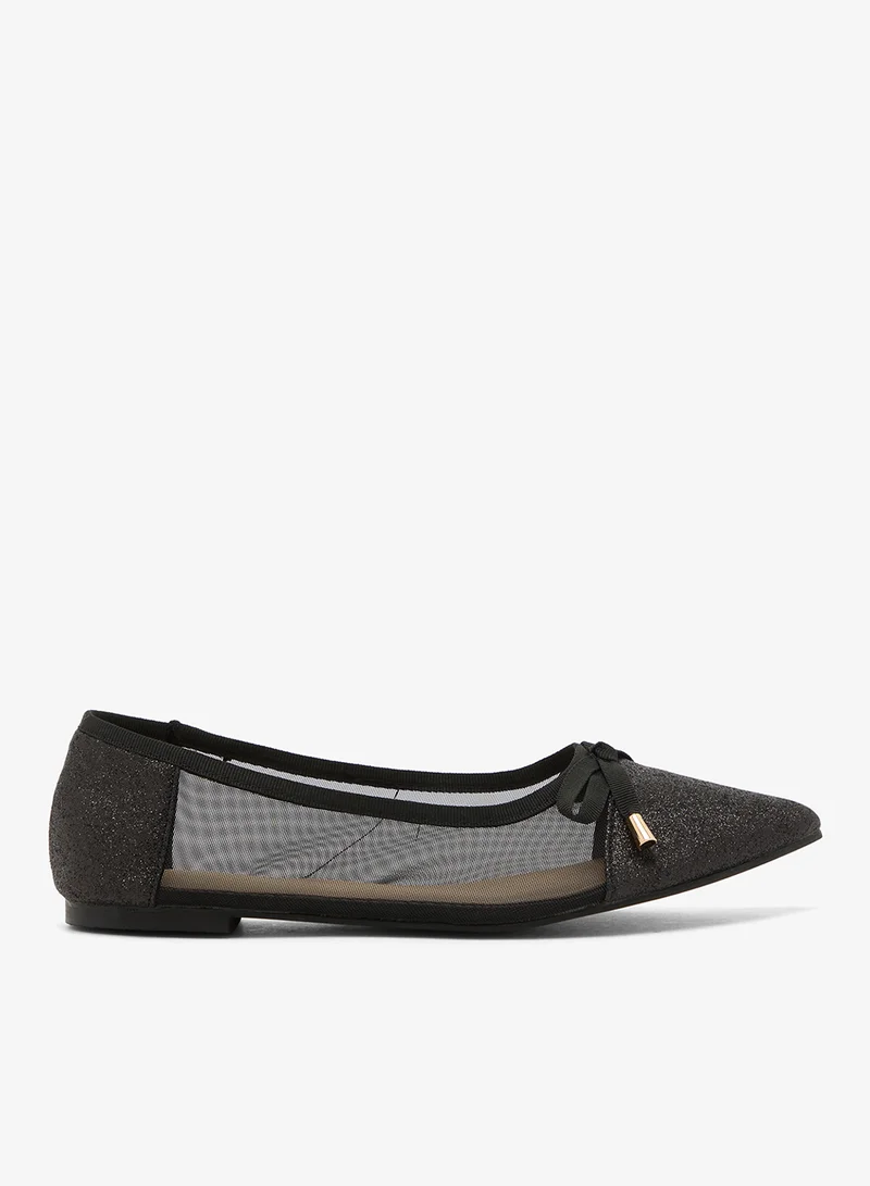 ELLA Mesh Pointed Toe Ballet Flats