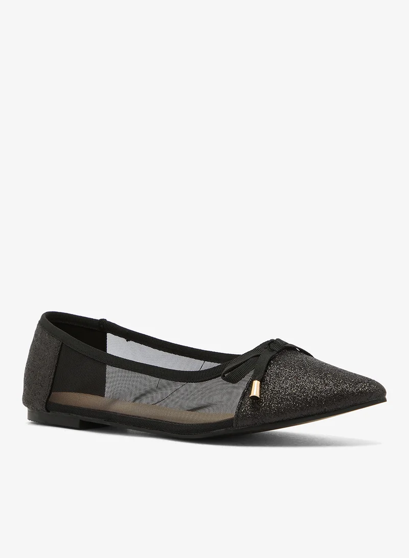 ELLA Mesh Pointed Toe Ballet Flats