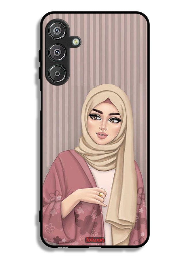 Tolwak Samsung Galaxy M16 5G Protective Case Cover Hijab Girl Art - Image 1