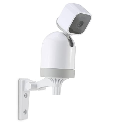 LEFXMOPHY Wall Mount Compatible for Blink Mini Pan-Tilt Mount for Ceiling Mounting Kit 180 Degree Adjustable (1PACK White) - Image 1