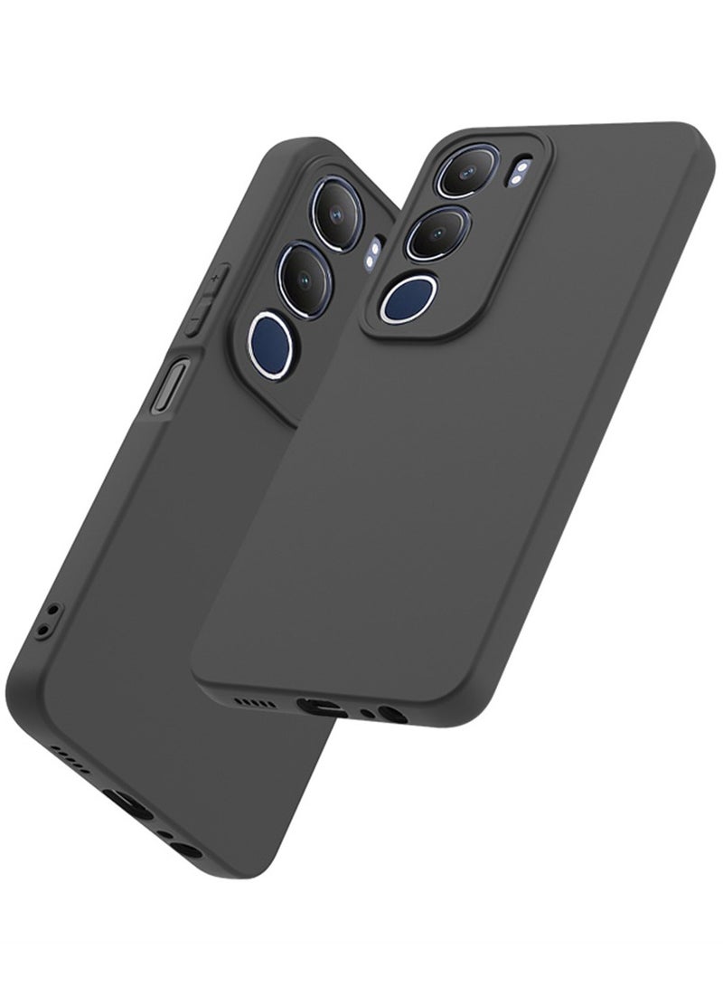 For vivo Y19s 4G Mobile Phone Case Frosted Pudding Material TPU Phone Cover - Image 3