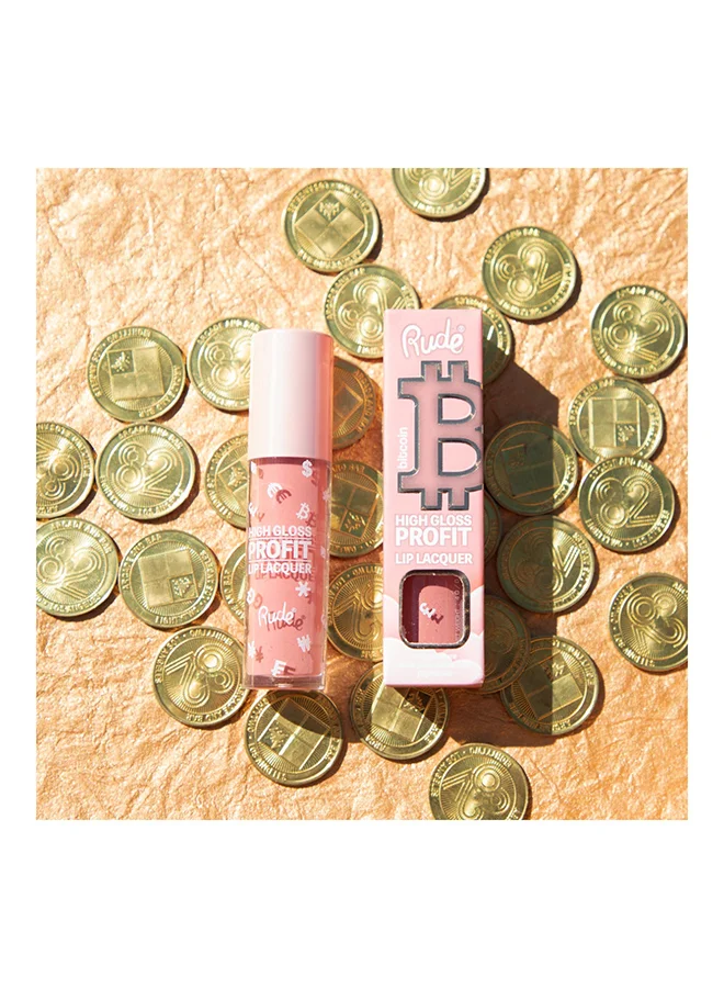 روود High Gloss Profit Lip Lacquer - Bitcoin