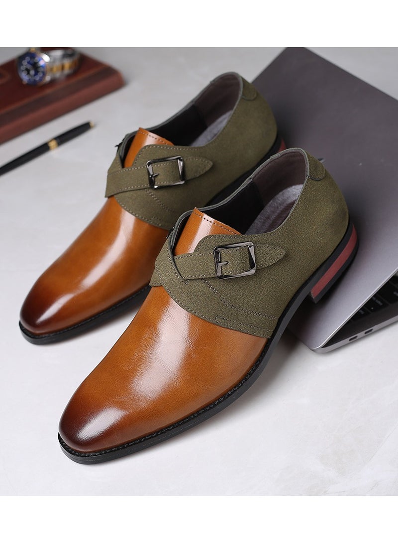 Shougu New Men's Business Leather Shoes  - Image 1