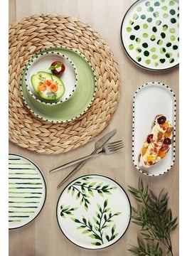Kitchen Life 22 Piece Greentree Stackable Breakfast Set for 12 People - Luxury Breakfast Presentation Set Plate  - Image 3