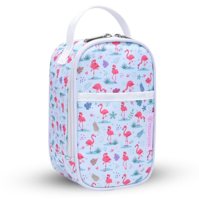 Small Insulated Lunch Bag Snack Bag Mini Cooler Bag with Handle for TravelWorkSchoolStorage Space below 20oz Also Suitable for Pairing with Food Jar