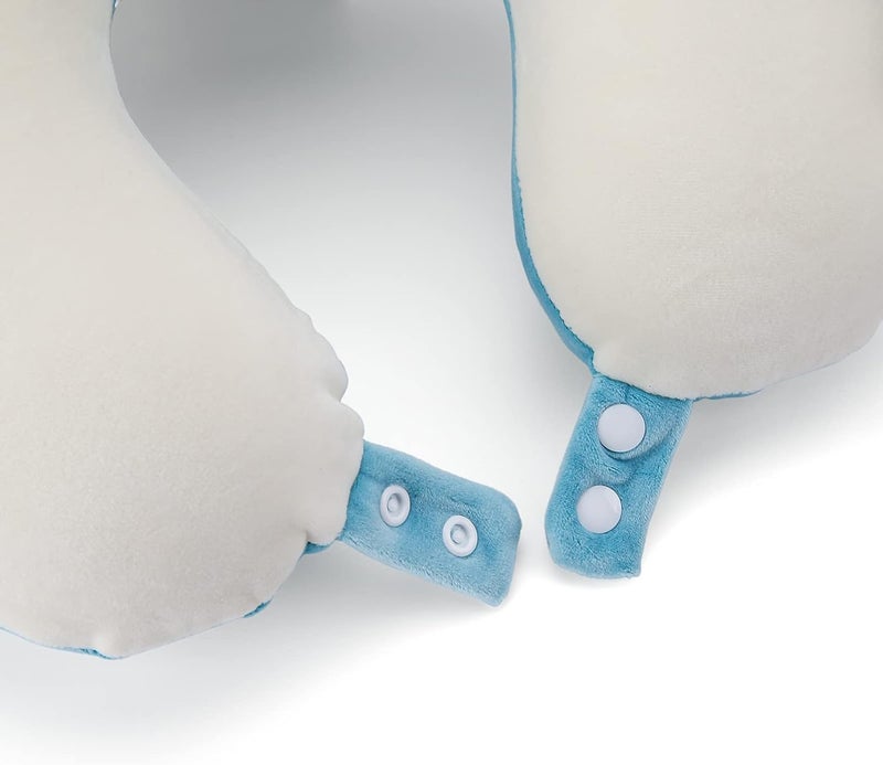 MAKINGTEC Cartoon Penguin Travel Neck Pillow for Kids - 100% Memory Foam, Washable, Neck Support for Airplane and Road Trips - Image 4