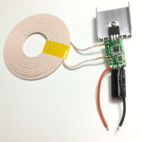 Taidacent 12V 3A High Power Long Distance Wireless Inductive Coil Modules Wireless Charging Coil Wireless Transmitter and Reveiver Coil Wireless Charging Power Supply Module - Image 4