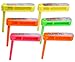 Izzy 'n' Dizzy Purim Gragger 6 Pack Mini Groggers for Purim Purim Noise Maker Grogger Mini Plastic Purim Grogger Happy Purim Party Supplies - Image 2