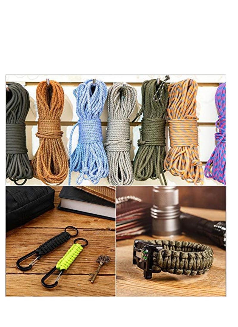 SYOSI 13 Pieces Paracord FID Set Stainless Steel Knotter Tools Marlinspike Set Paracord Stitching Lacing Stitching Needles and Smoothing Tool Knotter Tools for Leather or Paracord Work (Black)  - Image 4