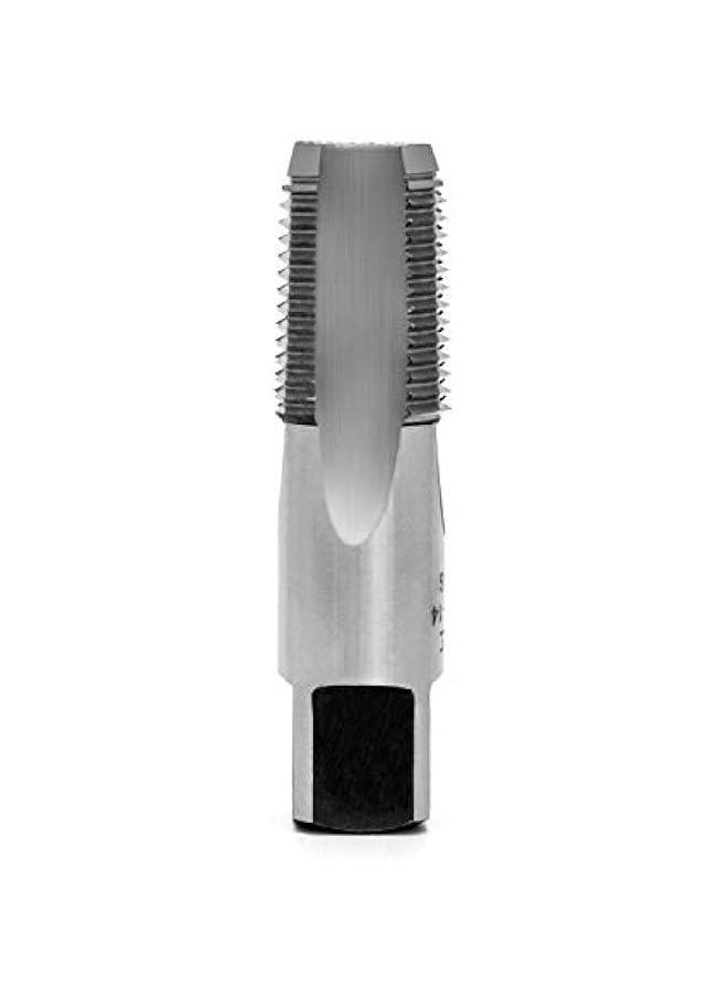 Arabest 1/2 - 14 NPT Pipe Tap, Carbon Steel, for Clean and Re-thread Damaged or Jam Pipe Threads  - Image 2
