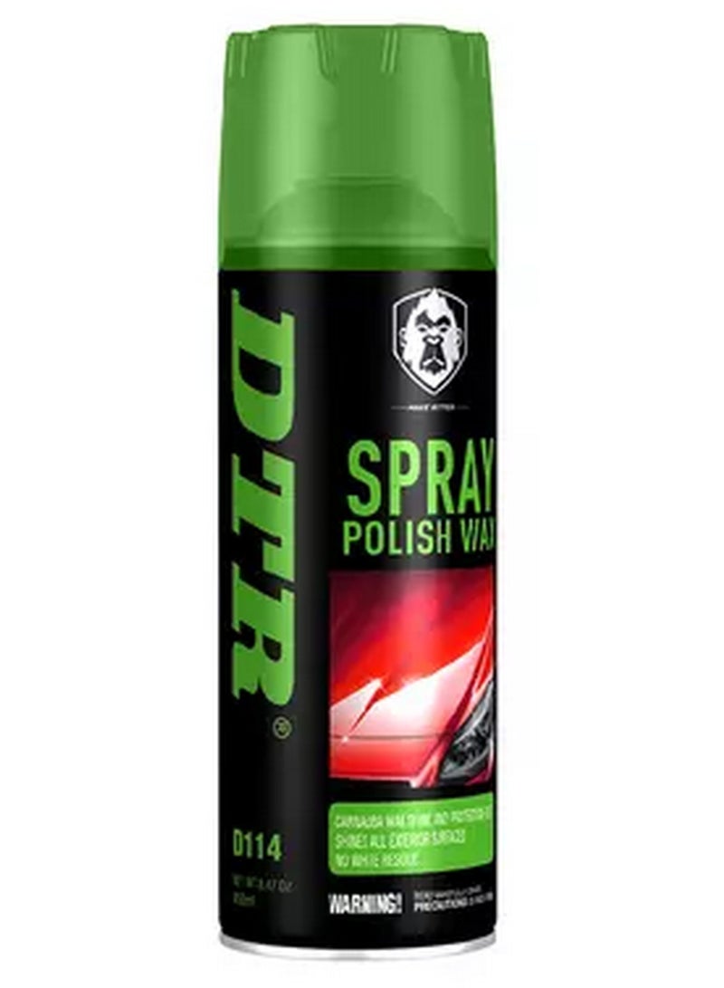 Spray Polish Wax Carnauba Wax Shine And Protection 450ML