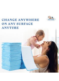 Cute 'n' Cuddle Cute 'n' Cuddle Disposable Changing pads (Pack Of 120) for Baby 60 cm X 45 cm  - Image 2