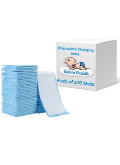 Cute 'n' Cuddle Cute 'n' Cuddle Disposable Changing pads (Pack Of 120) for Baby 60 cm X 45 cm  - Image 1