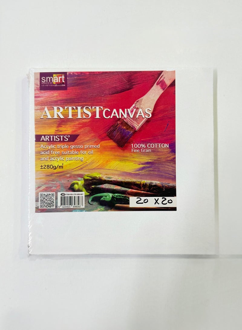 Smart 5 pcs canvas - 20x20 - High quality by smart world of art - Image 1