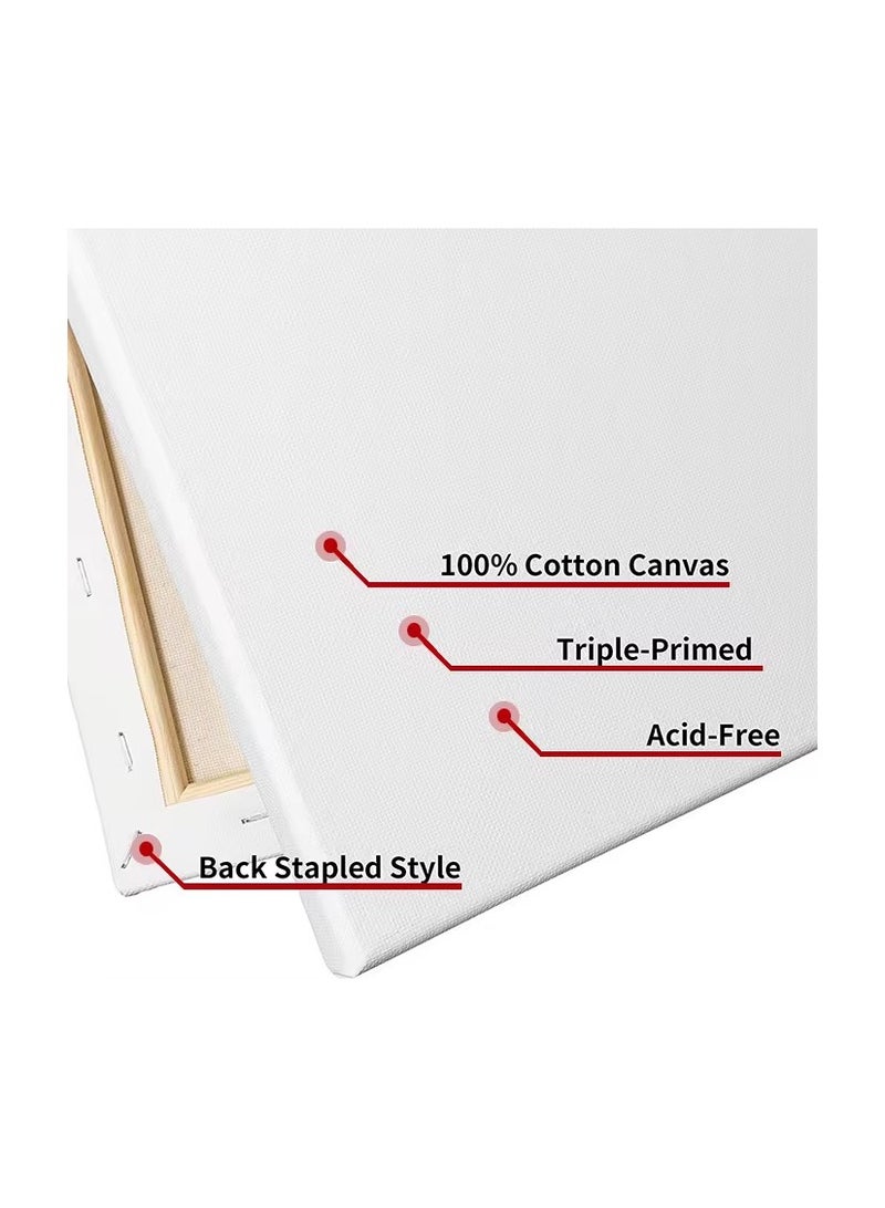 Smart 5 pcs canvas - 20x20 - High quality by smart world of art - Image 3