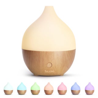 SALKING Essential Oil Diffuser, 100ml Small Aromatherapy Diffuser with Auto Shut-Off Function, Ultrasonic Diffusers for Essential Oils, Cool Mist Humidifier with Warm White Lights, for Office Home - pzsku/Z517F9718E2D1C1F89E7DZ/45/1749372387/28ae5e3b-a477-4525-bf96-5b19c89e3b5a