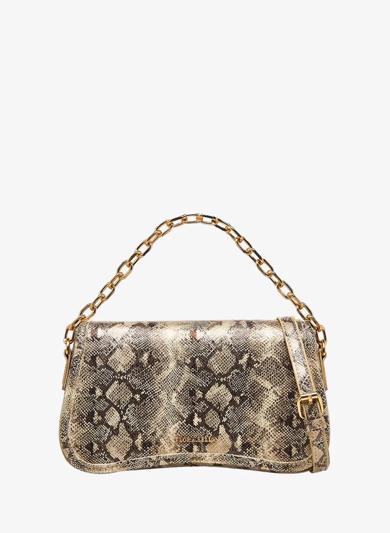 Flora Bella By Shoexpress Animal Print Crossbody Bag with Detachable Shoulder Strap