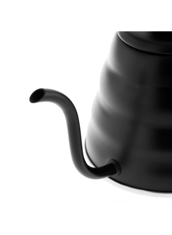 Hario V60 Buono Drip Kettle Stovetop Gooseneck Coffee Kettle 1.2L, Stainless Steel, Black - Image 3