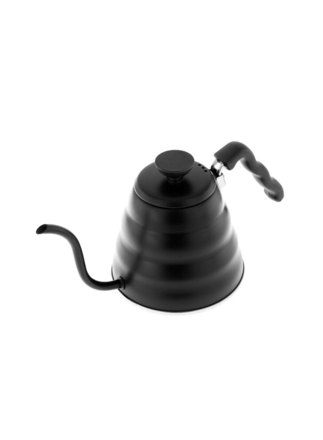 Hario V60 Buono Drip Kettle Stovetop Gooseneck Coffee Kettle 1.2L, Stainless Steel, Black - Image 2