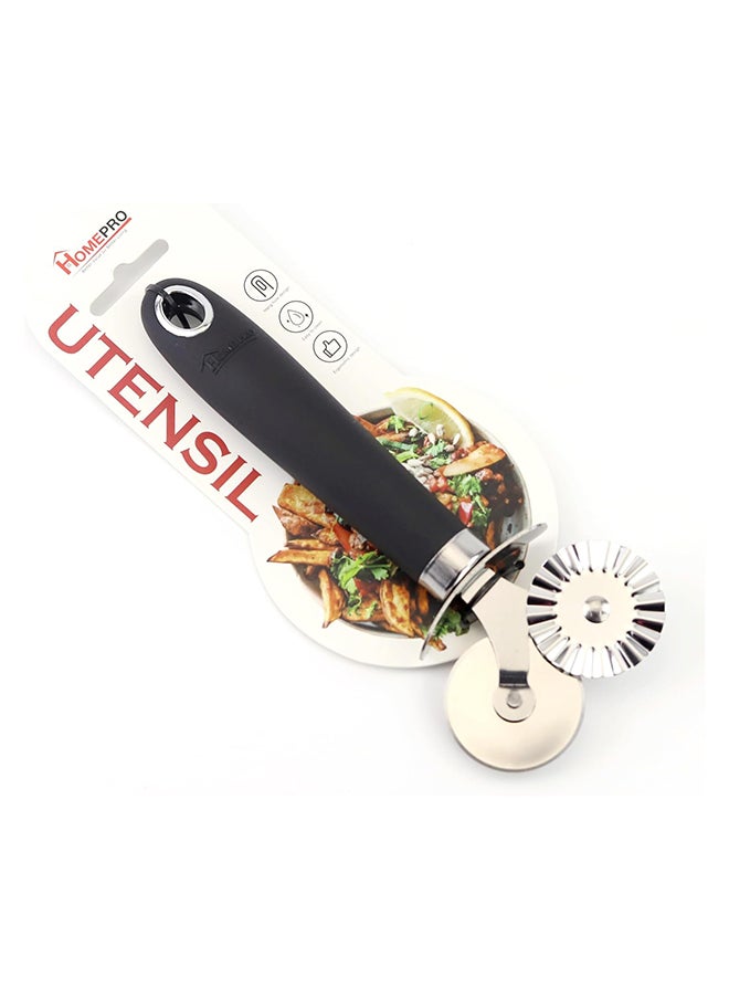Home Pro Home Pro Pastry Roller With Handle Black  - Image 1