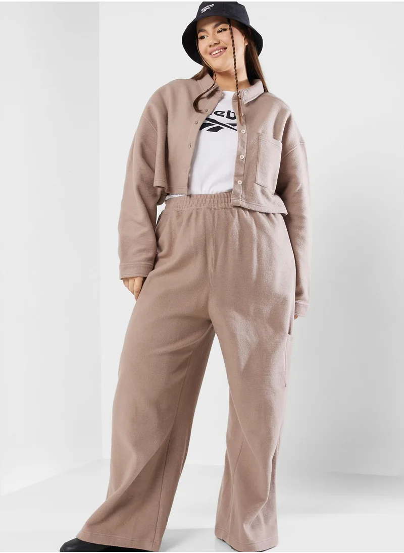 Reebok Classics Wide Fleece Sweatpants