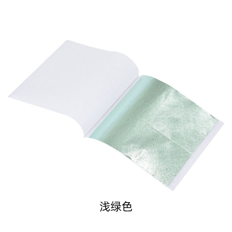 Taiwan Imitation Gold Foil 9Cm Crystal Mud Crafts Drop Glue Decoration Nail Art Imitation Gold Foil Paper Manufacturers - Image 1