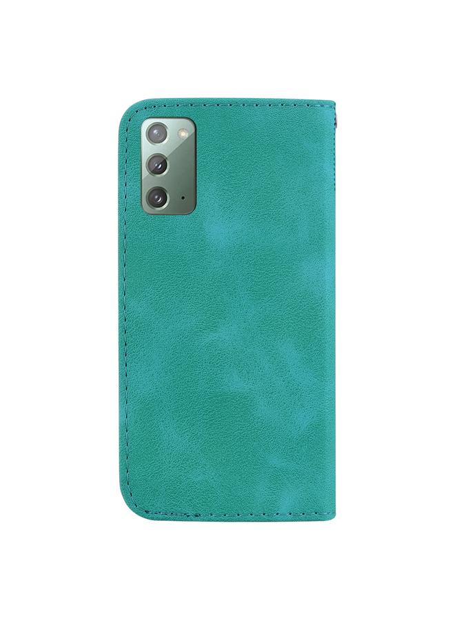 S-TOP Case For Samsung Galaxy Note20 Seven-shaped Embossed Leather Phone Case - Image 3