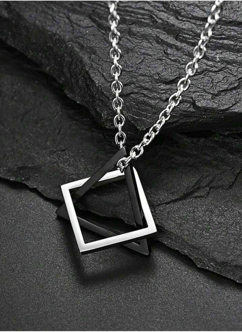 Dealspick - Elegant Fashionable Stainless Steel Necklace For Men - Image 1