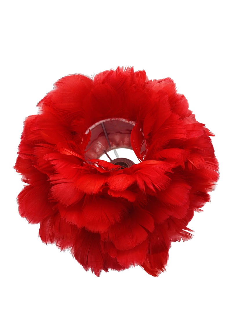 سکیلو مصباح سرير LED عصري على شكل ريشة - ضوء ليلي ناعم بزهرة الهندباء بثلاثة ألوان | مصباح طاولة مزخرف لغرفة النوم، أو الدراسة، أو الهدايا (30×47 سم، موديل LIT-01) - Image 2