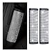 GLSOWEE 2PCS Bling Car Seat Belt Shoulder Pads Bling Rhinestones Seat Belt Covers for Women Car Seatbelt Strap Pad with Crystal Diamond Car Interior Accessories for Car SUV White Diamond - Image 2