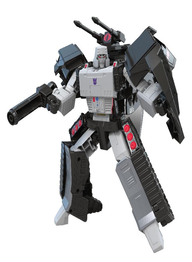 TRANSFORMERS Transformers Generations Collaborative: G.I. Joe Mash-Up, Megatron H.I.S.S. Tank with Cobra Baroness Figure, Ages 8 and Up  - Image 3